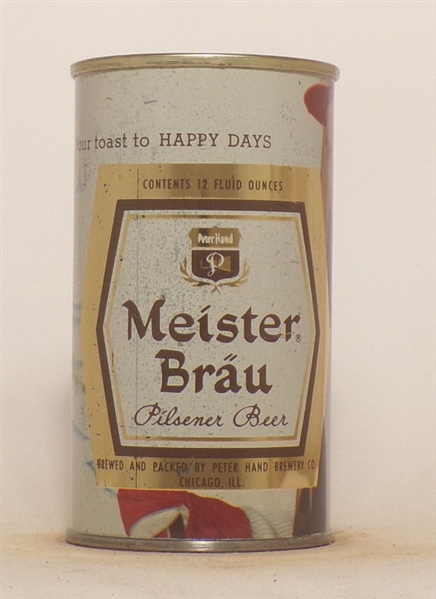Meister Brau Pilsner Happy Days Flat Top #1