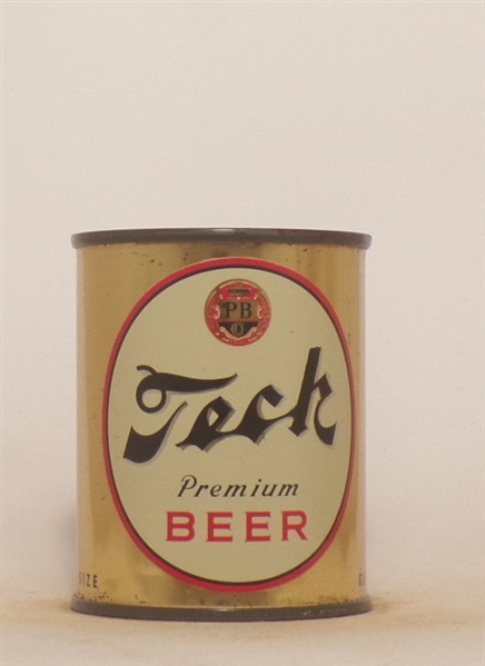 Tech Beer 8 Ounce Flat Top