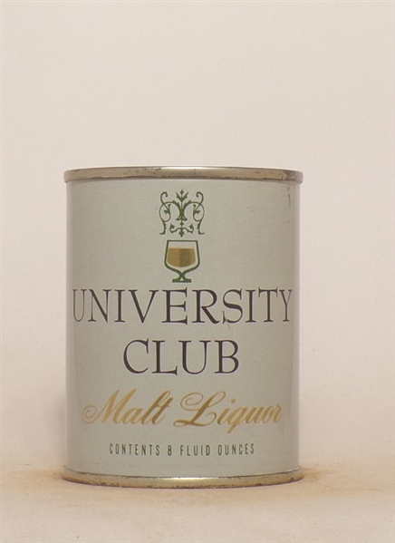 University Club 8 Ounce Flat Top