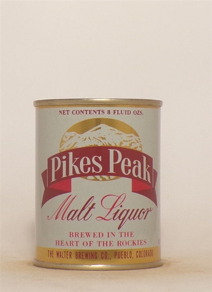 Pikes Peak 8 Ounce Flat Top