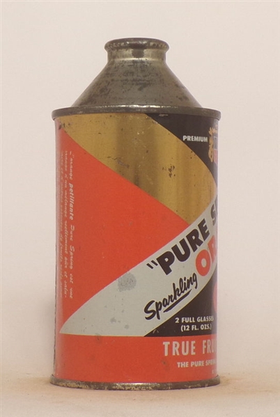 Pure Springs Orange Cone Top, Canada