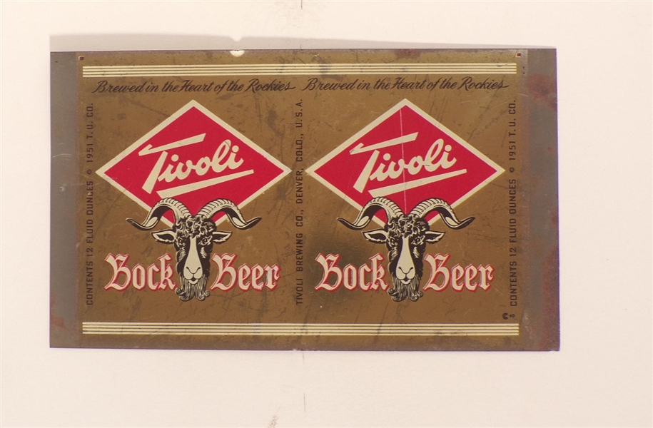 Tivoli Bock  Body Blank