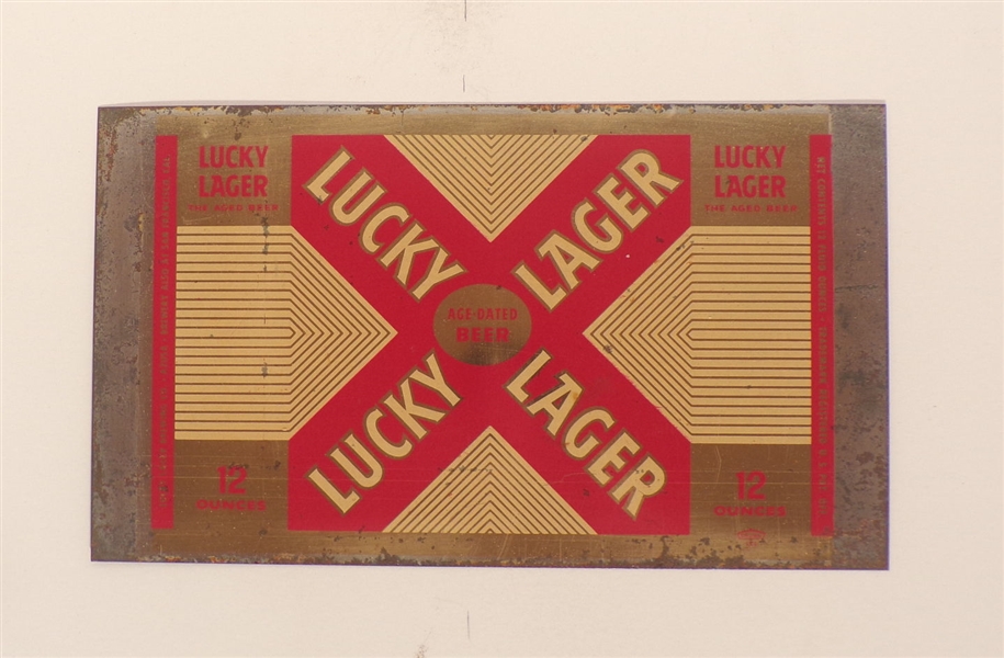 Lucky Lager  Body Blank