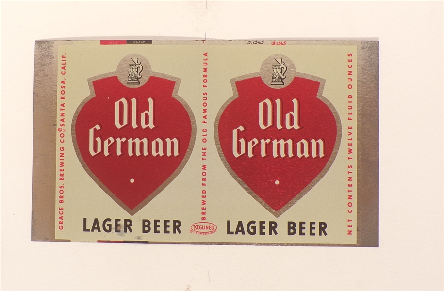 Old German  Body Blank