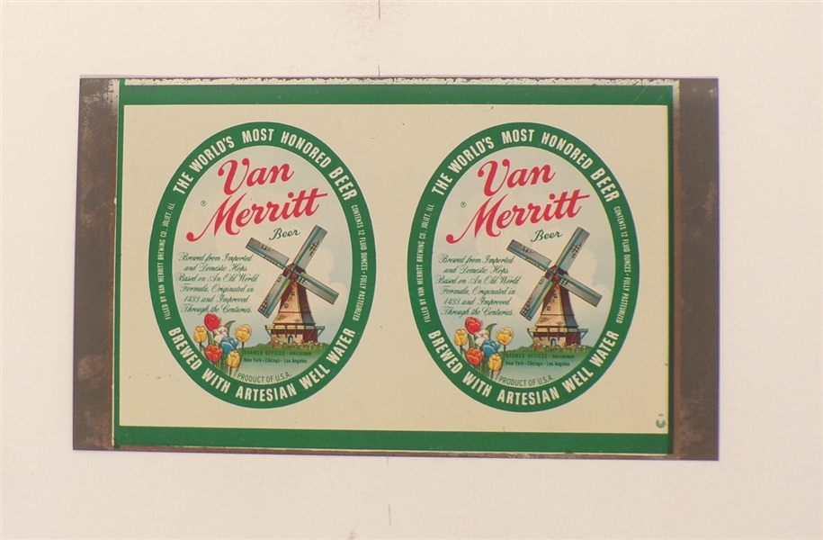 Van Merritt  Body Blank