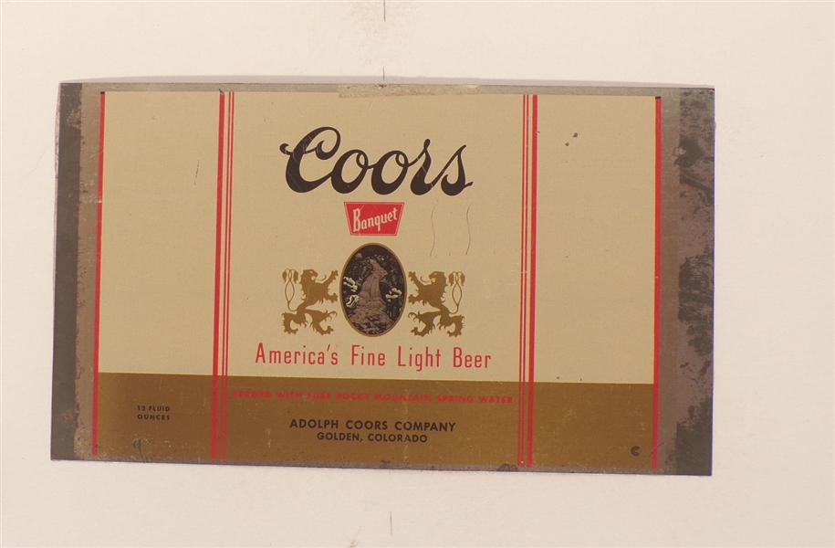 Coors  Body Blank