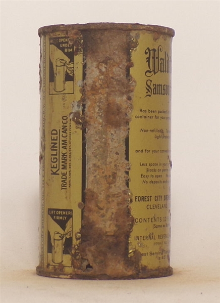 Waldorf Samson Ale Opening Instructional Flat Top