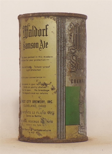 Waldorf Samson Ale Opening Instructional Flat Top