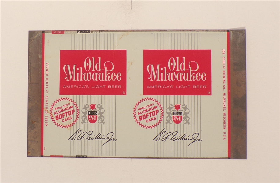 Old Milwaukee Softop Body Blank