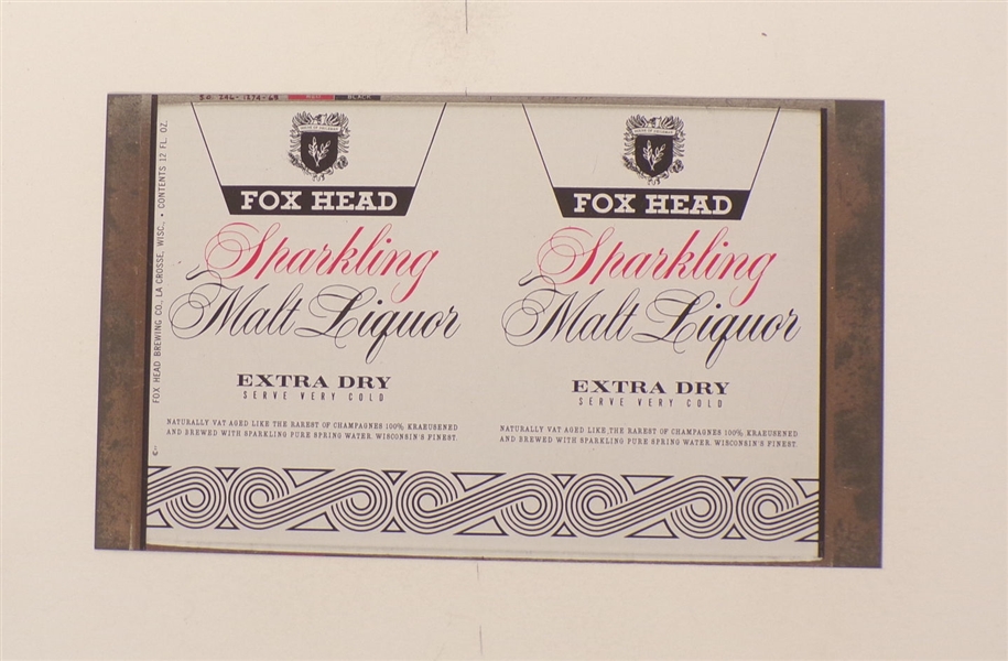 Fox Head Malt Liquor Body Blank