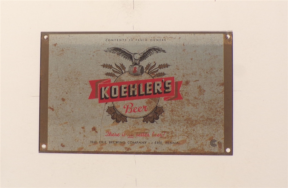 Koehlers Cone Top Body Blank