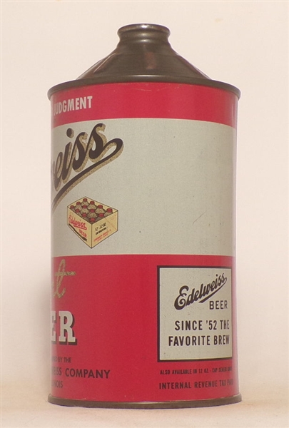 Edelweiss Quart Cone Top