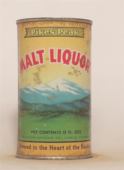 Pikes Peak Malt Liquor Flat Top