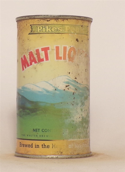 Pikes Peak Malt Liquor Flat Top
