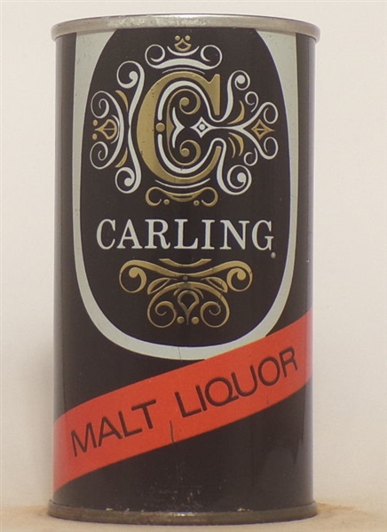 Carling Malt Liquor Intact Fan Tab