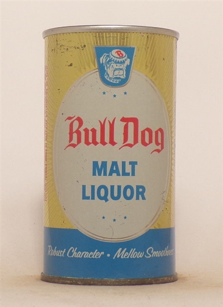 Bull Dog Malt Liquor South Bend, Intact ZIP