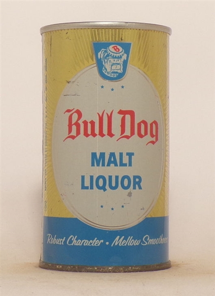 Bull Dog Malt Liquor South Bend, Intact ZIP