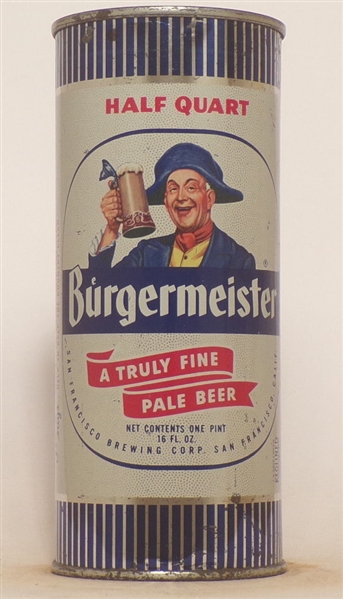 Burgermeister 16 Ounce Flat Top #1