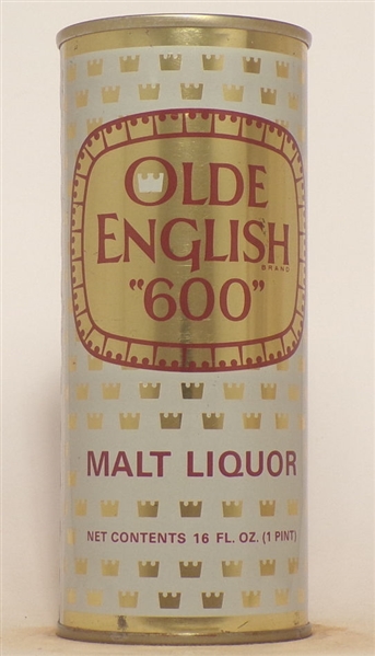 Olde English 600 Malt Liquor 16 Ounce Tab