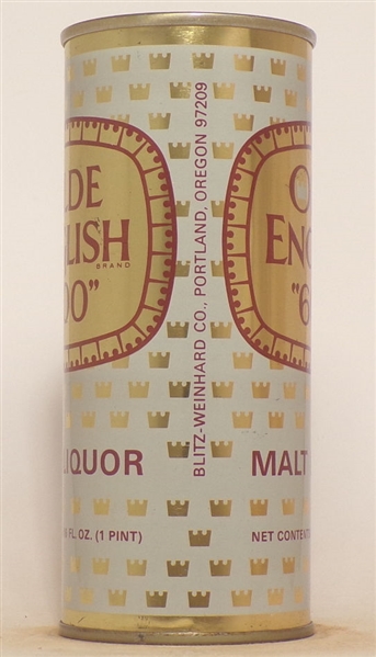 Olde English 600 Malt Liquor 16 Ounce Tab
