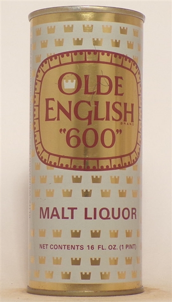 Olde English 600 Malt Liquor 16 Ounce Tab