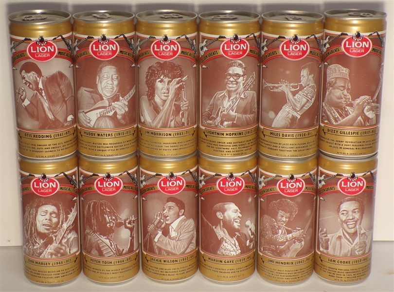 Lion 12 Can Set Golden Greats of Music, South Africa