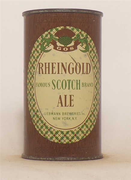 Rheingold Scotch Ale Flat Top #1