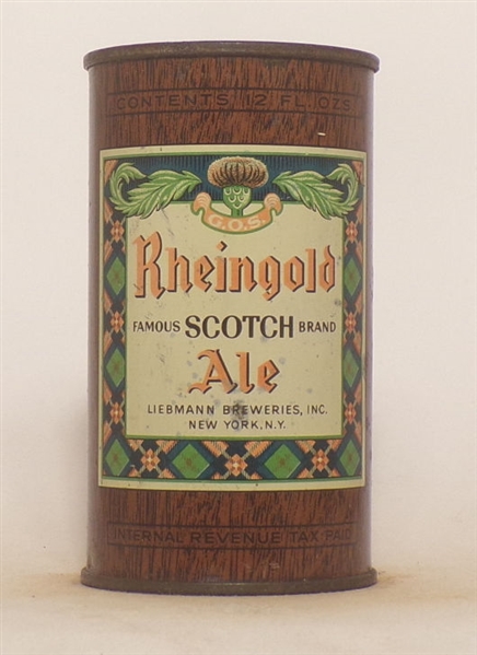 Rheingold Scotch Ale Flat Top #2