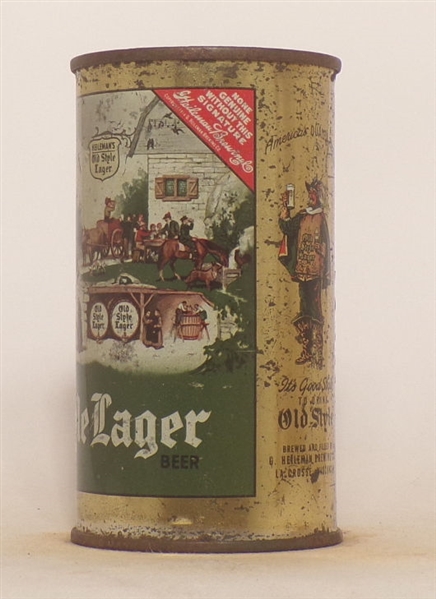 Old Style Lager Flat Top