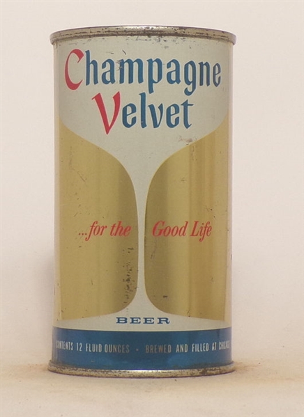 Champagne Velvet Flat Top