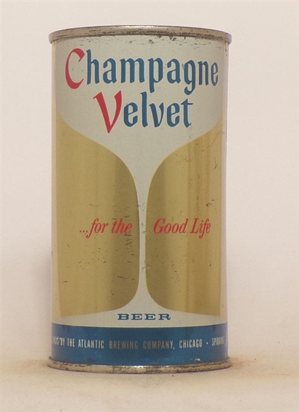 Champagne Velvet Flat Top