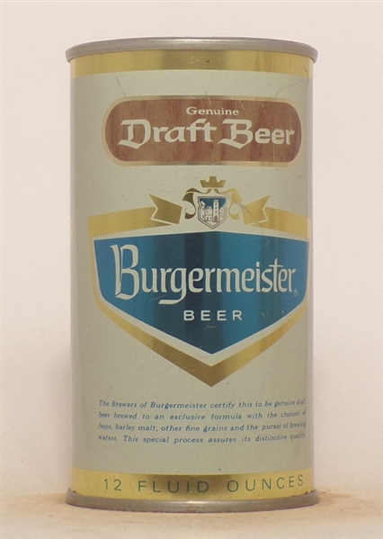 Burgermeister Draft Beer Tab Top