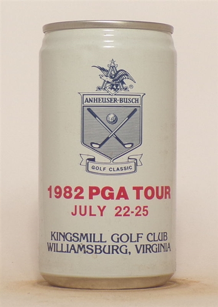 Budweiser 1982 PGA Tour Tab Top