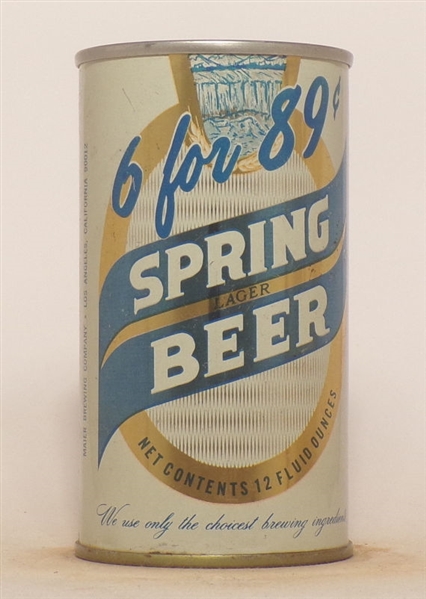 Spring Beer Tab Top - Maier
