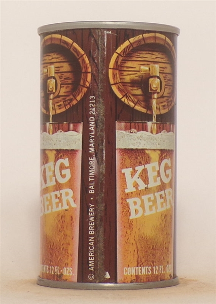 Keg Beer Tab Top