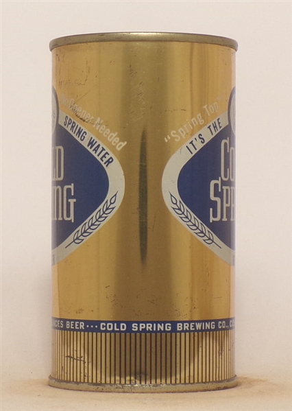 Cold Spring No Opener Needed Bank Top