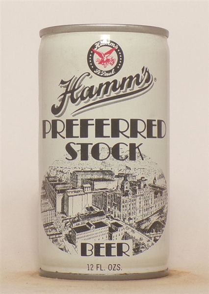Hamm's Preferred Stock Tab Top
