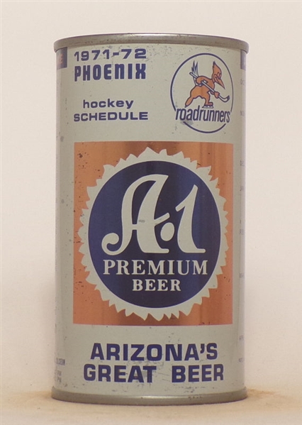 A-1 Phoenix Roadrunners Hockey Schedule 1971-72 Bank Top