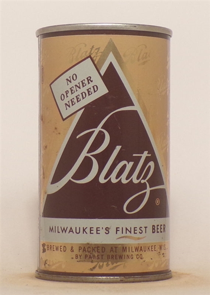Blatz No Opener Needed Tab Top