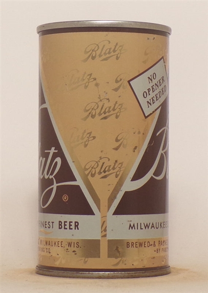 Blatz No Opener Needed Tab Top