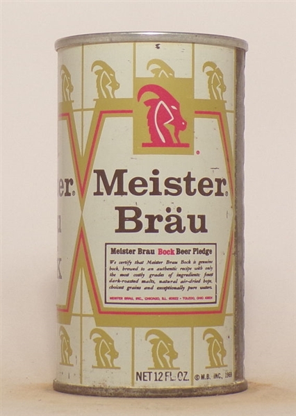 Meister Brau Bock Tab Top