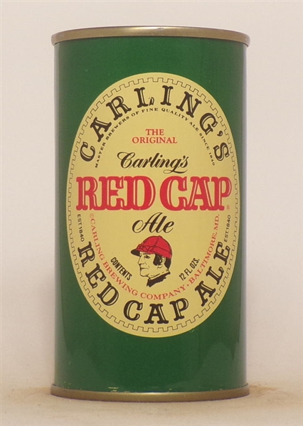 Carling's Red Cap Tab Top - Baltimore