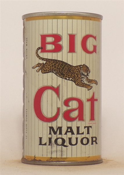 Big Cat Malt Liquor Tab Top