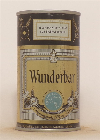 Wunderbar Tab Top (No hole drilled in side)