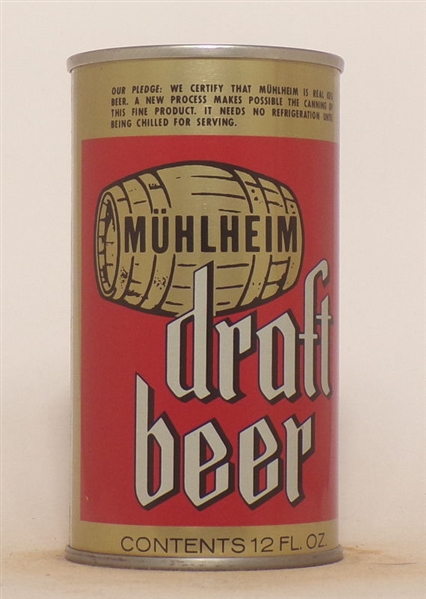 Muhlheim Draft Tab Top