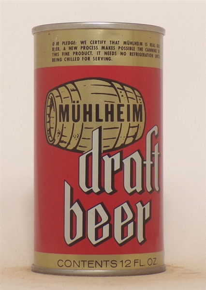Muhlheim Draft Tab Top