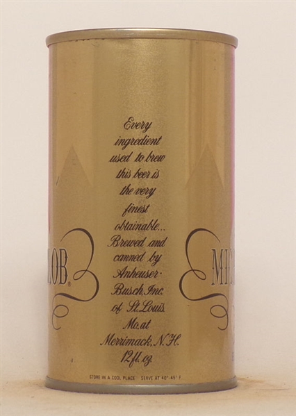 Michelob Embossed Tab Top