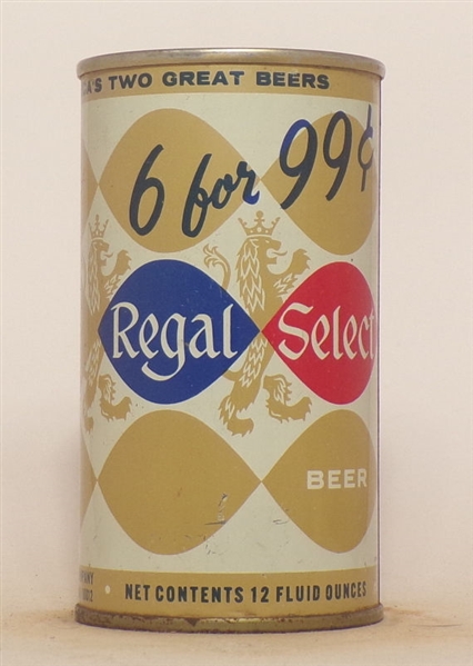 Regal Select Tab Top