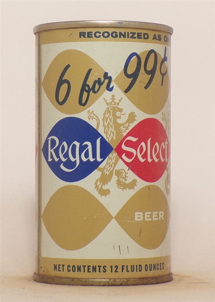 Regal Select Tab Top