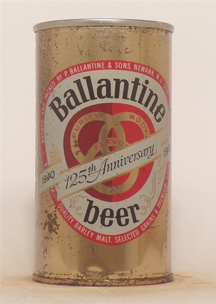 Ballantine 125th Anniversary U Tab